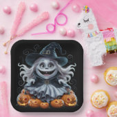 Teller aus Karton Serie 1 Ghost 03 (Party)