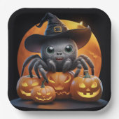 Teller aus Karton Serie 1 Spider (Vorderseite)