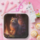 Teller aus Katzenpappe (Party)