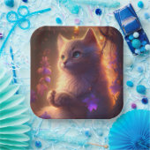 Teller aus Katzenpappe (Party)