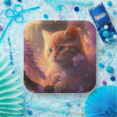 Teller aus Katzenpappe (Party)