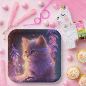 Teller aus Katzenpappe (Party)