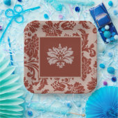 Teller aus Kupferrostdampfer (Party)