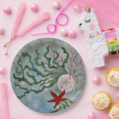 Teller aus Küstenpapier (Party)