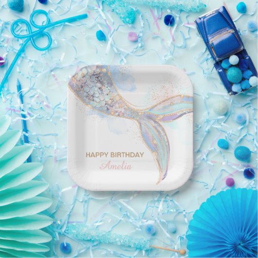 Teller aus Meerjungfrau (Party)