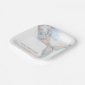 Teller aus Meerjungfrau (Gewinkelt)