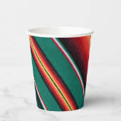 Teller aus mexikanischem schwarzem Strickpapier Pappbecher (Links)