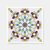 Teller aus Moroccan Zelije!Moroccan Zell Serviette (Vorderseite)