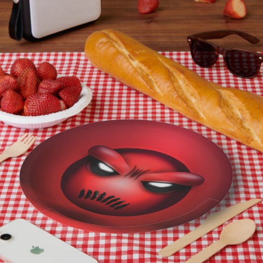 Teller aus Mutemoji (Picknick)