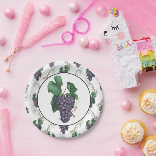 Teller aus Obstspätpapier (Party)