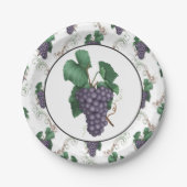 Teller aus Obstspätpapier (Vorderseite)