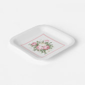 Teller aus Papier (Gewinkelt)