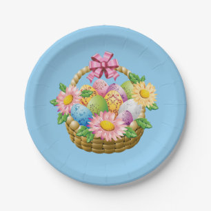 Teller aus Papier - Ostern