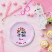 Teller aus Papier und Party niedlich (Party)