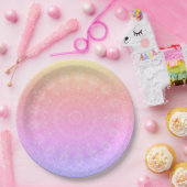 Teller aus Papieren aus Perlblättern (Party)