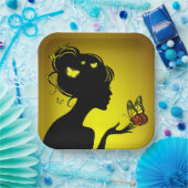 Teller aus Pappe (Party)