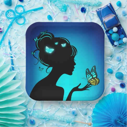 Teller aus Pappe (Party)