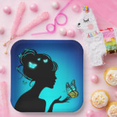 Teller aus Pappe (Party)