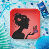 Teller aus Pappe (Party)