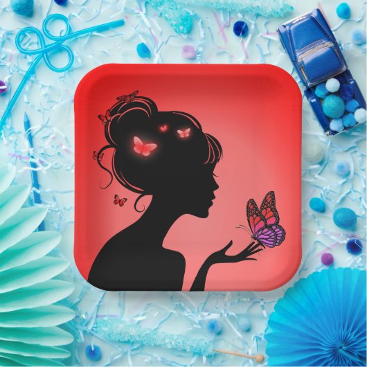 Teller aus Pappe (Party)