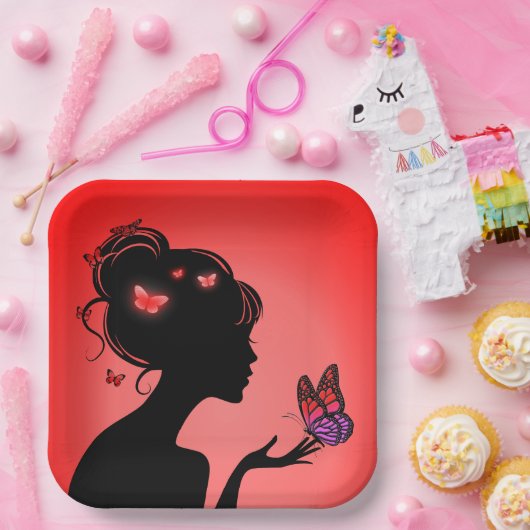 Teller aus Pappe (Party)