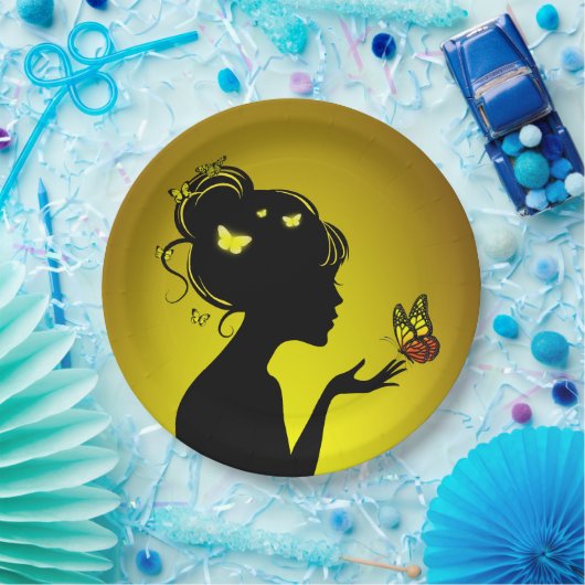 Teller aus Pappe (Party)