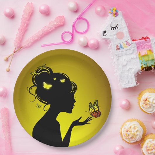 Teller aus Pappe (Party)