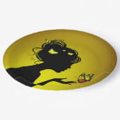 Teller aus Pappe (Schrägansicht)