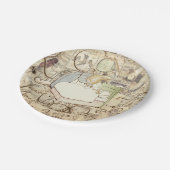 Teller aus Peter-Kaninchen (Schrägansicht)