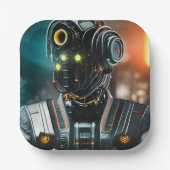 Teller aus robot 3-Quadratzoll (Vorderseite)