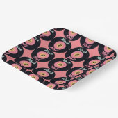 Teller aus Rock & Roll (Gewinkelt)