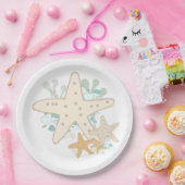 Teller aus Starfish Paper (Party)