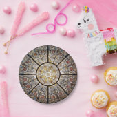 Teller aus verkettetem Glas (Party)