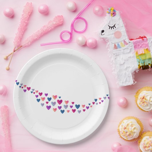 Teller aus Wasserfarben (Party)