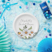 Teller aus weißem Brautparty (Party)