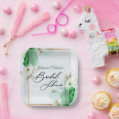 Teller aus weißer Lilie (Party)