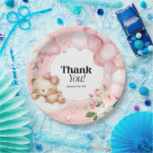 Teller Babydusche pink (Party)