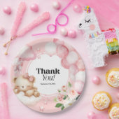 Teller Babydusche pink (Party)