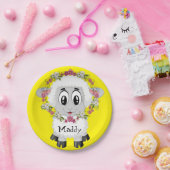 Teller, blau-gelb pappteller (Party)