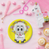 Teller, blau-gelb pappteller (Party)