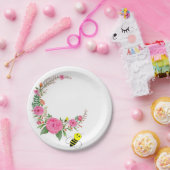 Teller, Blumensträuße, Blume Pappteller (Party)