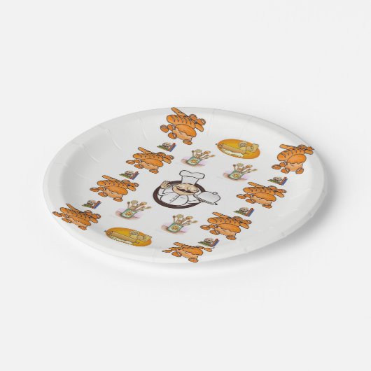 Teller Brot (Schrägansicht)