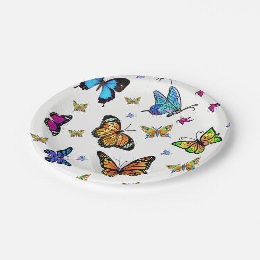 Teller Butterfly (Schrägansicht)