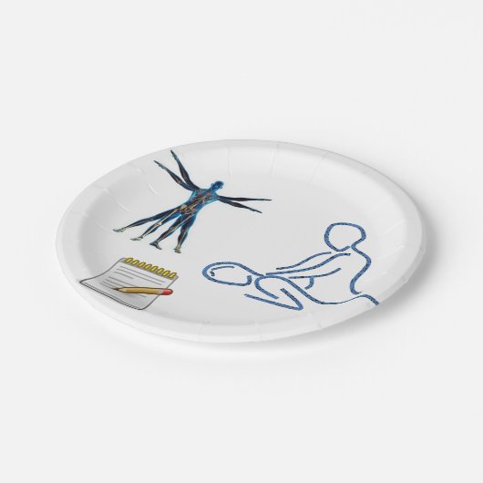 Teller Chiropraktiker (Schrägansicht)