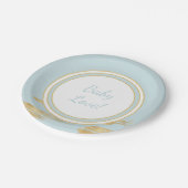 Teller "Classic Gold/Blue" (Schrägansicht)