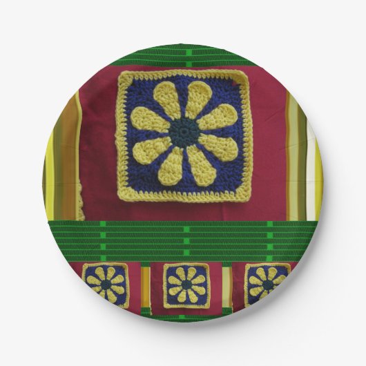 Teller Crochet (Vorderseite)