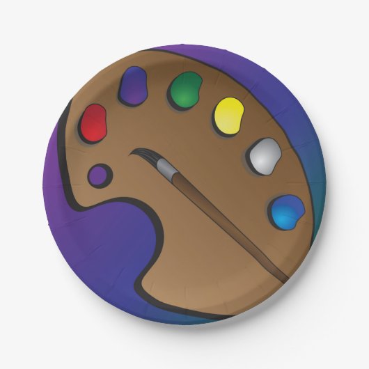 Teller der Artist Palette (Vorderseite)