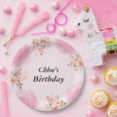 Teller der Blumenbällchen (Party)