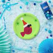 Teller der coolen Kardinal Paper Holiday Party (Party)