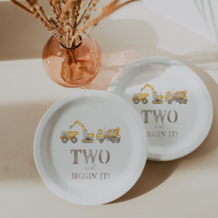 Teller der Geburtstagspartei